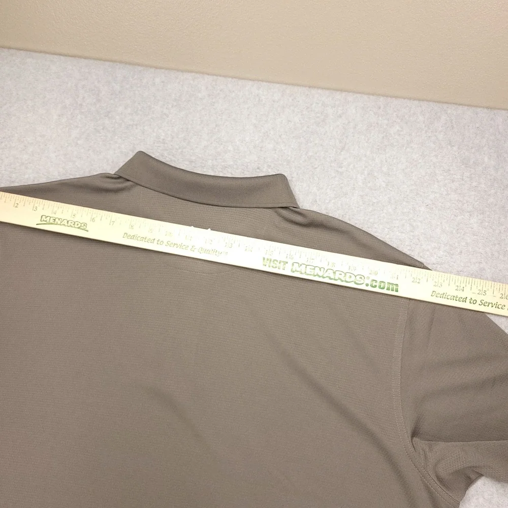 Callaway Opti-Dry‎ Polo Golf Shirt Men's XXL Gray Polyester Performance Stretch